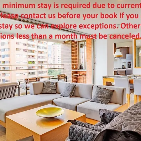 Dos Maderos Poblado Medellin 1 Month Minimum Stay